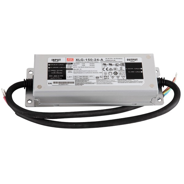 Led Trafo 24V 150W IP67 Mean Well XLG-150-24-A Led-Trafo, 150 W, 24 V Dc, 6250 M-image