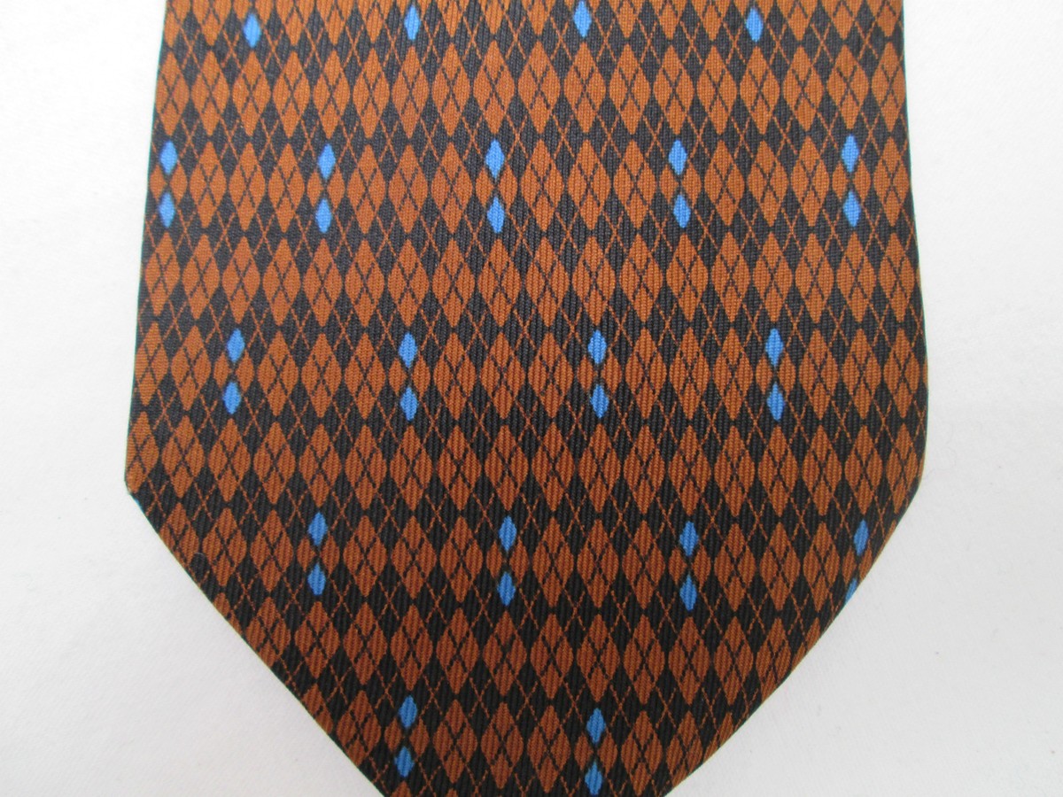 Foulard Vintage S.T. Dupont - 100% Soie - Bleu - Occasion - Accessoire De Luxe