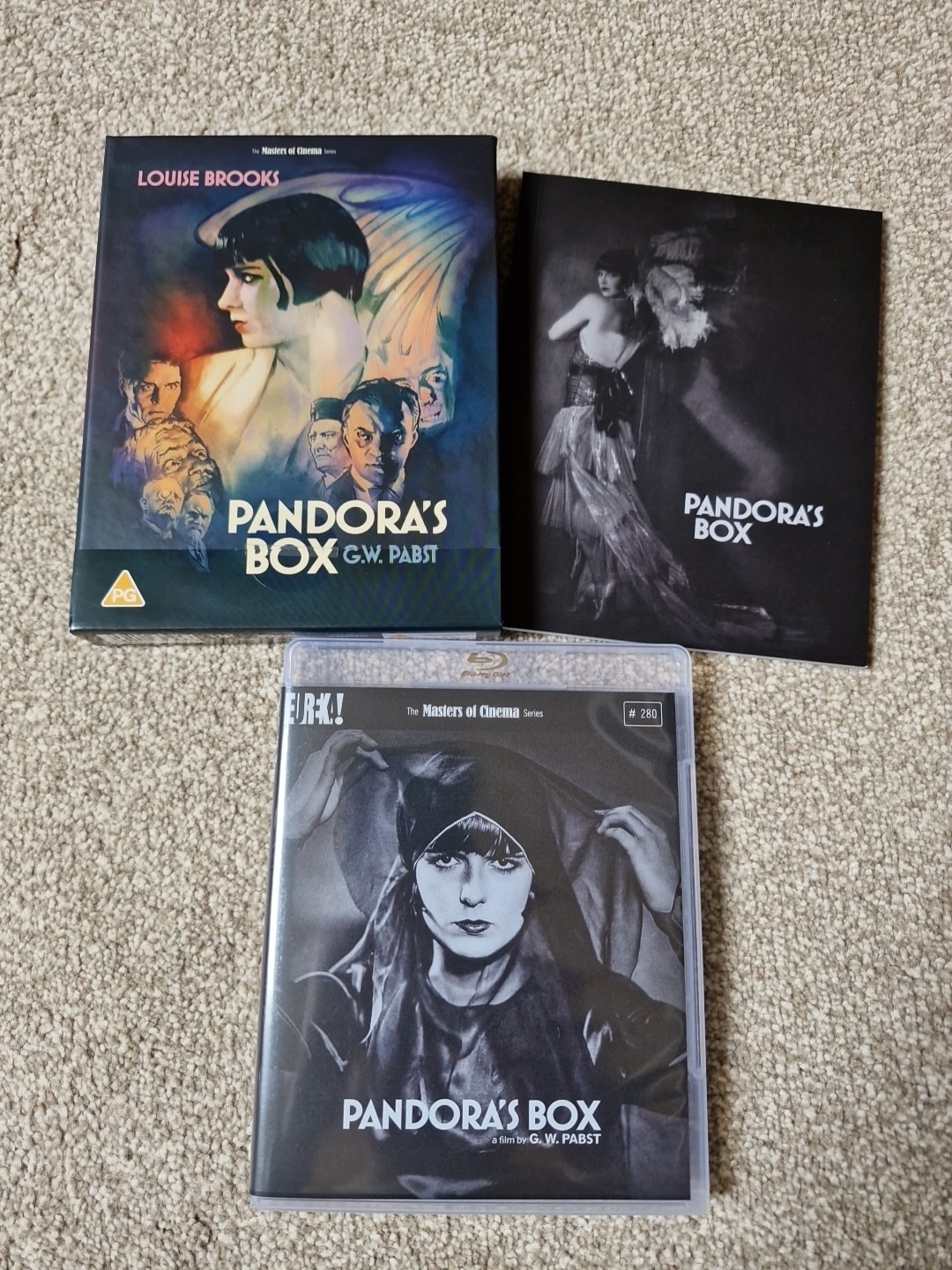pandoras box limited edition (eureka) blu ray