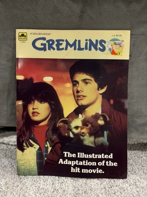   1984 GREMLINS Comic GOLDEN Illustrated Adaption of the Movie Book 