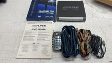 Navigatore Alpine Nve-099P Completo Cavi Telecomando Mappa DVD Nuova In Regalo 