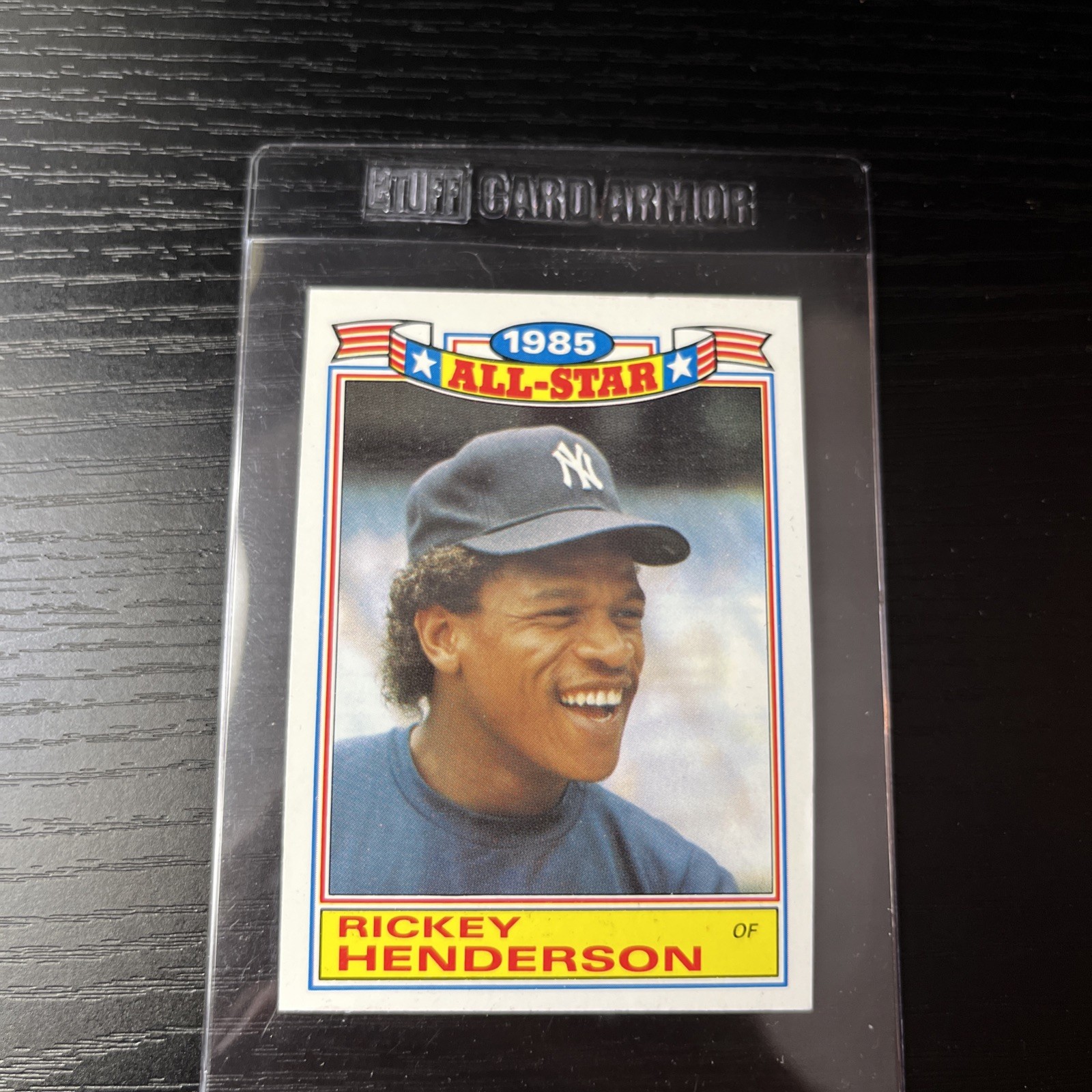Rickey Henderson #7 Baseball Cards 1986 Topps All Star Glossy Set of 22 trading card — raw and PSA graded price guide