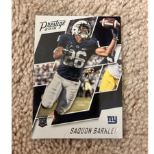 Panini Saquon Barkley Rookie Card Lot 2018 Prestige #241 & Score Draft #359 NFL