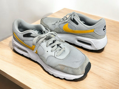 Nike Air Max  SC Wolf Grey Yellow Ochre Athletic Shoes