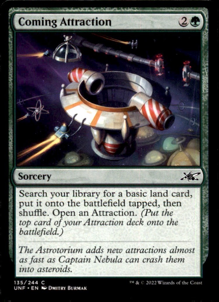 Coming Attraction 135 - Unfinity Common - NM