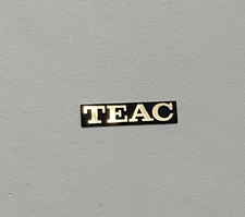 GENUINE TEAC BADGE LOGO EMBLEM VINTAGE