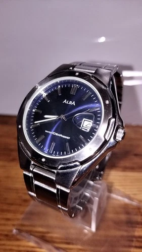 Seiko AlbaFully Working Clean Condition  V732-0S00 Vintage Watch Japan