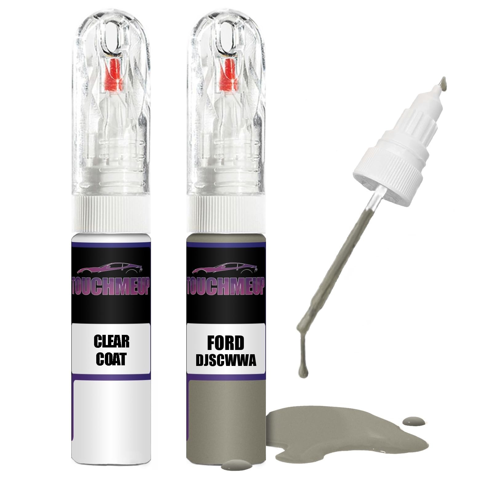 Lápiz de pintura para FORD GINGER ALE DJSCWWA + Kit de fijación de arañazos de pincel de pintura transparente