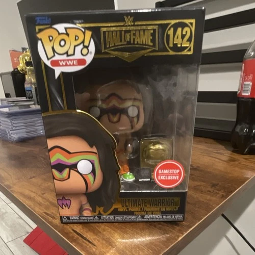 Funko Pop! Vinyl WWE Hall of Fame Ultimate Warrior #142 GameStop Exclusive