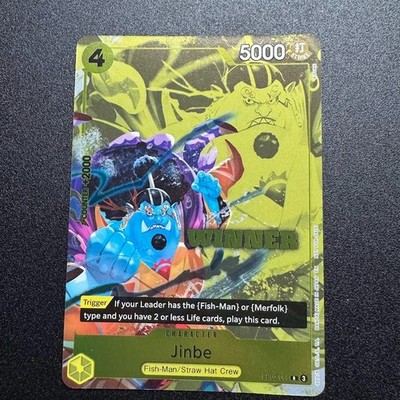 Jinbe Winner Pack 2025 Vol. 3 EB02-055 One Piece TCG Promotion Cards Foil NM