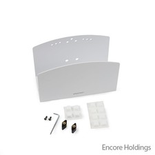 Ergotron Vertical Small CPU Holder Wall Mount - White - 50 lbs. 80-063-216