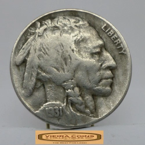 1931-S Buffalo Nickel  5 Cents - #C58251NQ