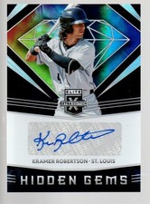 2020 Elite Extra Edition Hidden Gems Autographs #HG-KR Kramer Robertson