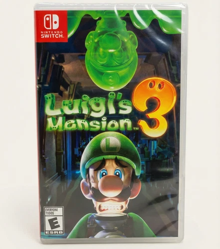 Luigi's Mansion 3 Nintendo Switch US Version BRAND NEW FACTORY SEALED
