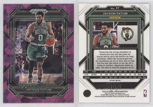 2022-23 Panini Prizm Purple Ice Prizm /149 Jayson Tatum #17