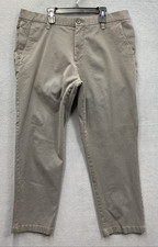 Dockers Mens Workday Khaki Pants Smart 360 Flex Slim Fit Flat Front Career 36X30