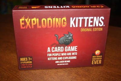 Exploding Kittens A Card Game for People Who Are into Explosions & Lasers - 2020