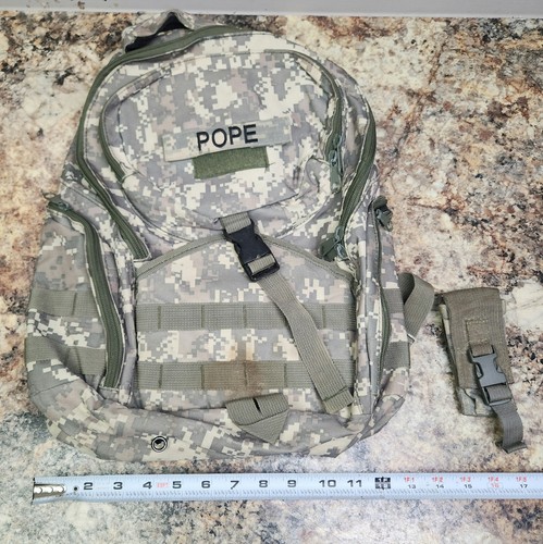 Bug Out Gear Digital Camo Assault Pack Backpack Tactical and Gerber Knife Sheath