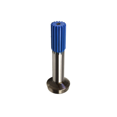 2-40-1711 Splined Stub Slip Tube Shaft for 2.500  x 0.083  Tubing