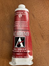 Grumbacher Academy Oil Color Alizarine Crimson 5.07 oz. 150 mL