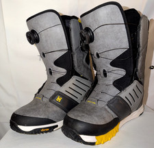 DC Shoes Judge Double Boa Men s Snowboard Boots Vibram Sole - Size 11.5