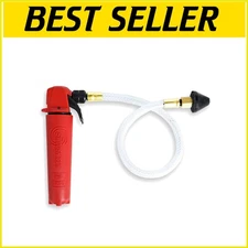 Lightweight 20G Swoosh Drain Gun - Stylish Red Design with Dual Ports