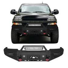 Front Bumper For 2000-2002 Chevrolet Silverado 25003500 With Long Headlight