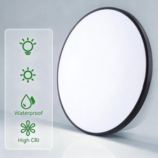 Round LED Ceiling Light Panel Down Lights Bathroom Kitchen Living Room Wall Lamp