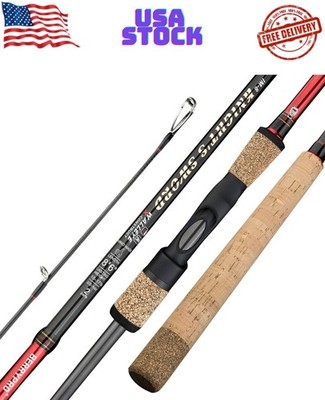 Salmon & Steelhead Spinning Rod IM8 Carbon Walleye Fishing Rod (8'6''/9'/9'6'...