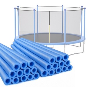 Yescom 24 Pcs Trampoline Pole Foam Sleeves 1.26" Inner Outdoor PVC Pole Cover