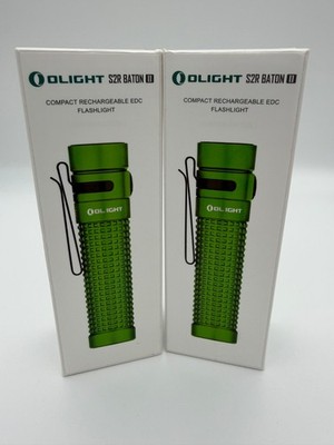 Olight S2R Baton II Lime Green Limited Edition Neutral White 1150 Lumens NEW