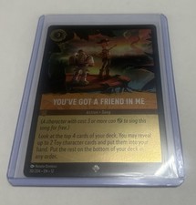 Lorcana - You've Got a Friend in Me 30/204 Wilds Unknown COLD FOIL