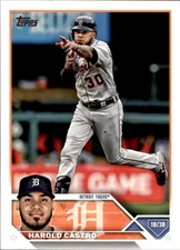 2023 Topps #126 Harold Castro Detroit Tigers