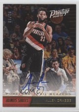 2016 Panini Prestige Bonus Shots Signatures Gold 3/10 Allen Crabbe #20 Auto 4w7