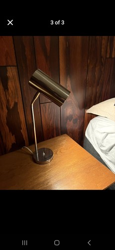 "Koch & Lowy" Umi 294 Stainless Steel Spot Lamp Nice Chrome