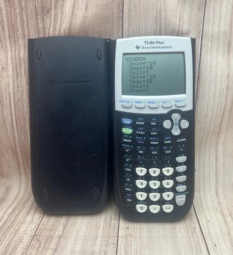 Texas Instruments TI-84 Plus Graphing Calculator with Cover Tested Working