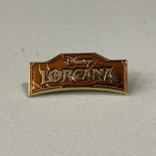 Orange Logo Disney Lorcana Pin - Organized Play League Promo