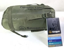 Snugpak Fully Insulated Poncho Liner - Olive - One Size Fits Most - New