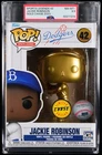 Funko Pop! MLB Legends Brooklyn Dodgers Jackie Robinson #42 LE (Gold Chase) PSA