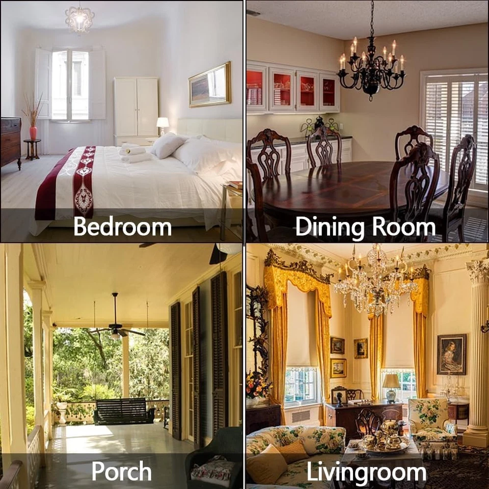 10 Pack Candelabra Torpedo 40W E12 Base 125 V Decorative 10 Pack, 40w light new - Image 3 of 4