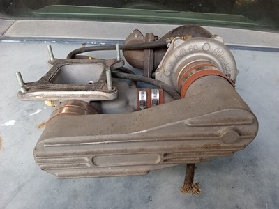 Draw Through Turbo turbocharger Setup Vintage Air Research A/R 60 Garrett