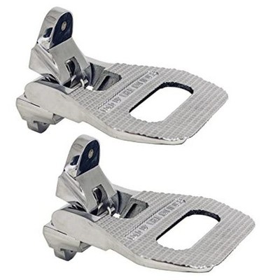 Buyers Products 52365862 Silver Folding Truck Step - Cast Steel with 2 Count