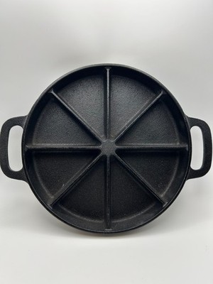 Cast Iron Corn Bread Pan with 'D' Type Handles 8.5 inch NEW