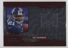 2007 Playoff Prestige Prestigious Pros Red /750 Tiki Barber #PP-16 10k8