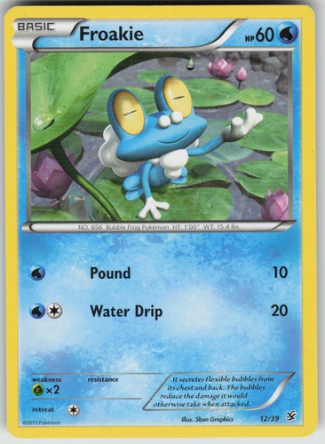 Froakie Kalos Starter Set MP 12/39