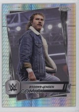2025 Topps Chrome WWE Prism Refractor Brooks Jensen #169 z9v