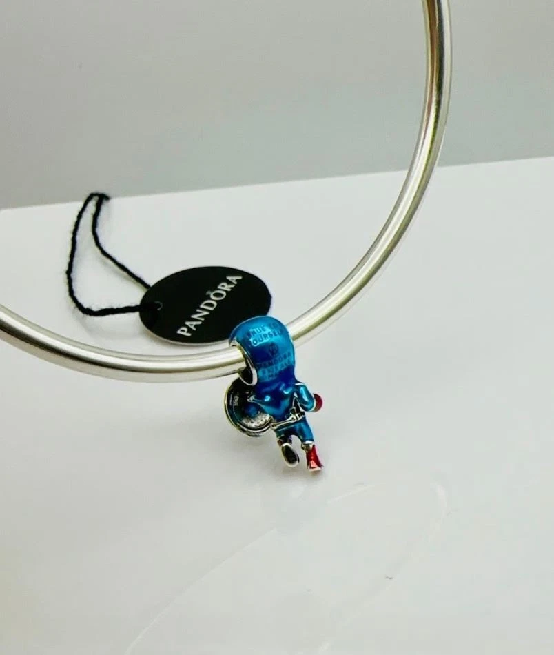 Original Pandora x Marvel The Avengers Captain America Charm-Anhänger S 925 - Bild 4 von 4
