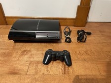 Console Sony Playstation 3 PS3 Fat CECHL01 Avec cable D alimentation Et Manette