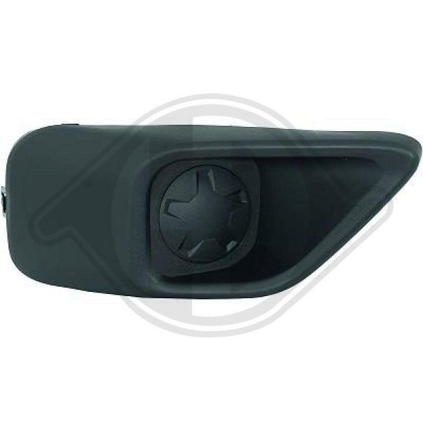 1X LüFtungsgitter StoßFäNger Diederichs 3486146 Hd Priority Parts FüR Fiat Recht-image