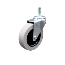 3 Inch Thermoplastic Rubber Wheel 12mm Threaded Stem Caster Service Caster